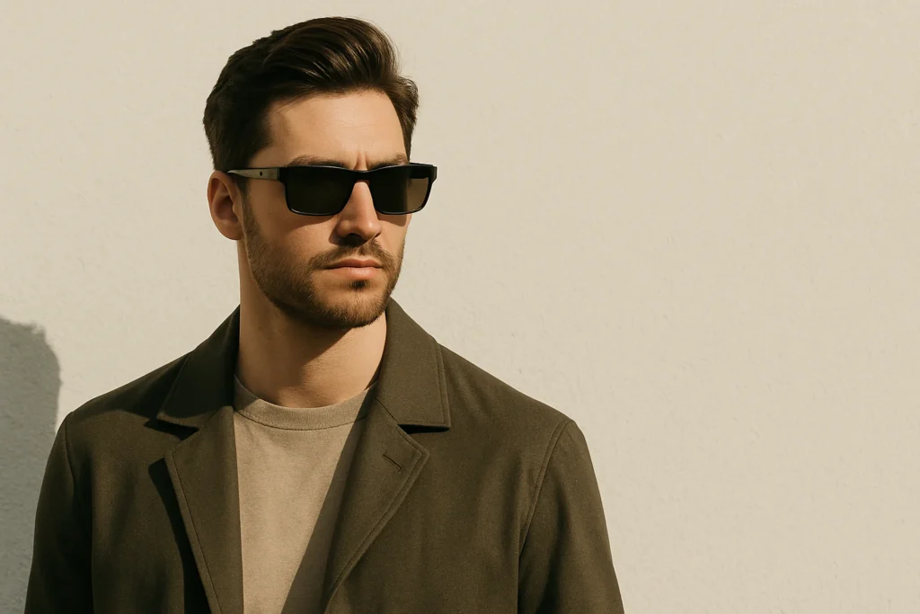 how to style rectangle sunglasses a men s fashion guide